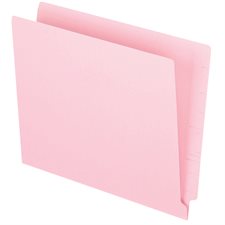 End Tab File Folder 11-pt. Letter size, box of 100 Pink