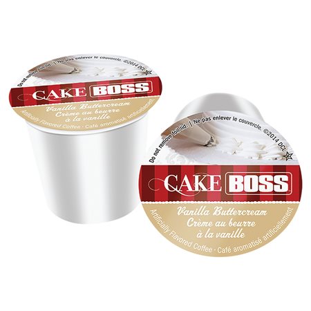 Café Cake Boss Crème au beurre et vanille