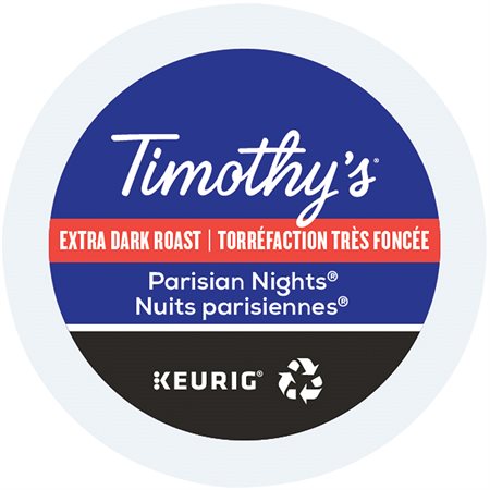 Café Timothy's™ Nuit parisienne, torréfication noire