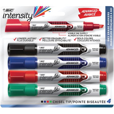 Intensity® Dry Erase Whiteboard Markers