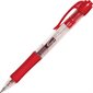 Integra Retractable Gel Ink Pen 0.5 mm red