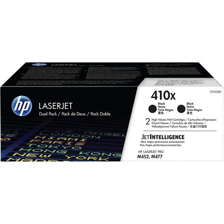Cartouches de toner HP LaserJet 410X à rendement élevé