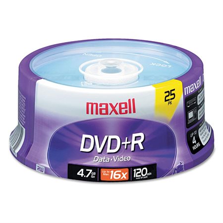 DVD+R 16X 25PK
