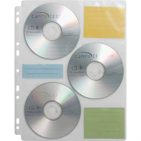 Transparent CD / DVD Pocket