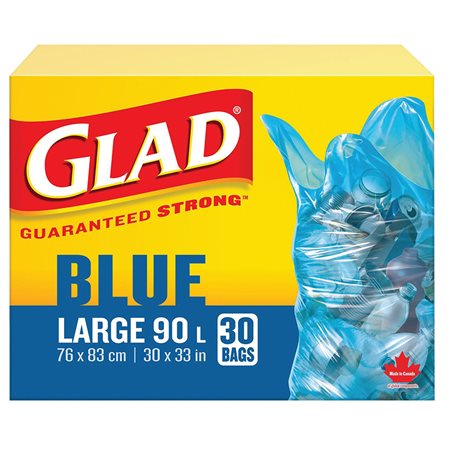 Standard Blue Recycling Bags
