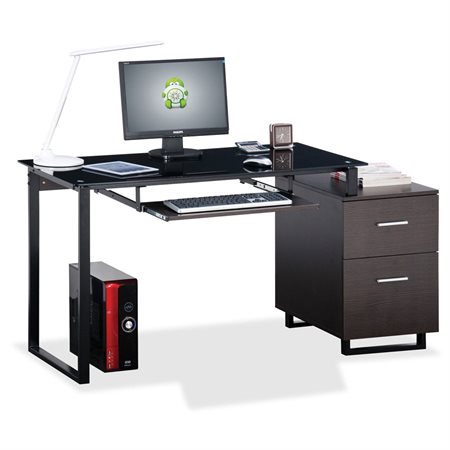 Alnair Reversible Single Pedestal Desk