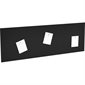 Black Tackboard for Hutch 68-1 / 4 x 1 / 2 x 22-3 / 4 in. H