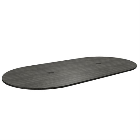 Table ovale extensible Surface de table gris crépuscule