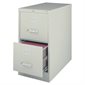 Large Capacity Grade Vertical Files Legal size. 2 drawers. 28-3 / 8 in. H. light grey