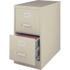 Large Capacity Grade Vertical Files Legal size. 2 drawers. 28-3/8 in. H. putty