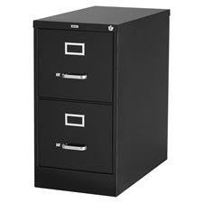 Large Capacity Grade Vertical Files Letter size. 2 drawers. 28-3/8 in. H. black