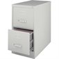 Large Capacity Grade Vertical Files Letter size. 2 drawers. 28-3 / 8 in. H. light grey