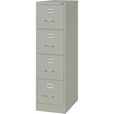 Large Capacity Grade Vertical Files Letter size. 4 drawers. 52 in. H. light grey