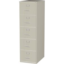 Large Capacity Grade Vertical Files Legal size. 5 drawers. 61-3/8 in. H. putty