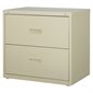 Lateral File 2 drawers. 30 x 19 x 28 in. H. putty