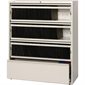 Fortress Serie Lateral File 4 drawers. 42 x 19 x 52-1 / 2 in. H. putty