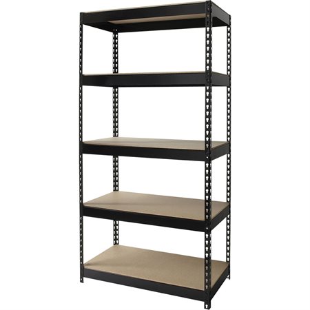 Riveted Steel Shelving 36 x 18 x 72 in. H.