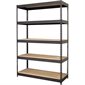 Riveted Steel Shelving 48 x 18 x 72 in. H.