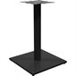 Square Table Base Height: 28 in. black
