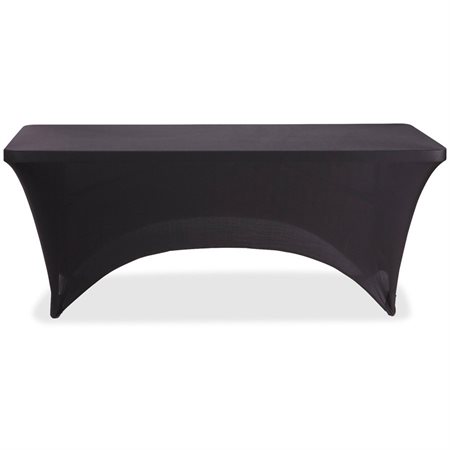 COVER TABLE 6' BLACK STRETCH