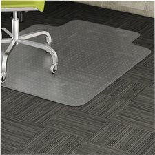 Chair Mat With lip 19 x 10 in.stodded 36 x 48 in.