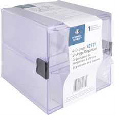 Storage Cube 6 x 7-1/4 x 6 in 4 drawers