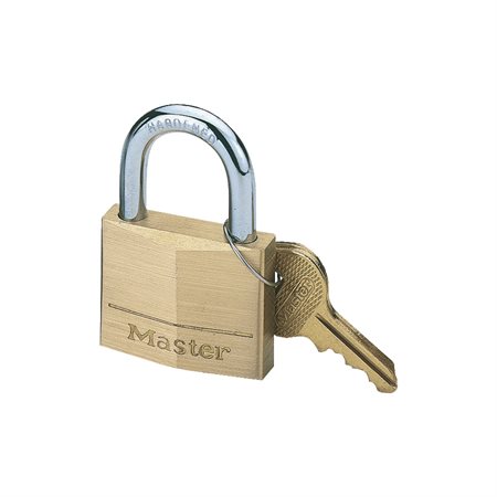 Solid Brass Padlock with Key