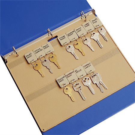 Key Panel for hanging folder or Binder