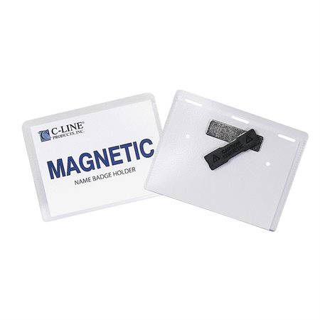 Kit porte-badge magnétique laser / jet d'encre