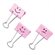 Pince-notes repliables Emoji 32 mm rose