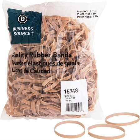 Elastic Rubber Bands 3-1 / 2 x 1 / 4 in. #64