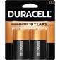 Coppertop Alkaline Batteries D Package of 2