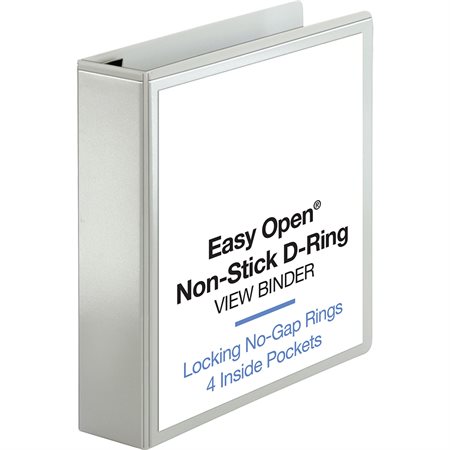 Reliure de présentation robuste Easy Open™ 2 po blanc