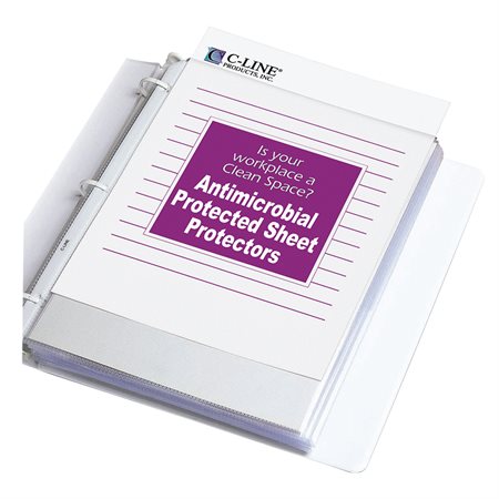 Antimicrobial Sheet Protectors