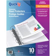 Economy Weight Sheet Protectors