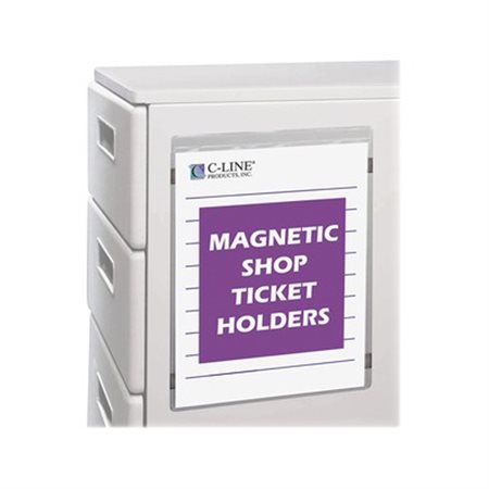 Magnetic Shop Ticket Holders