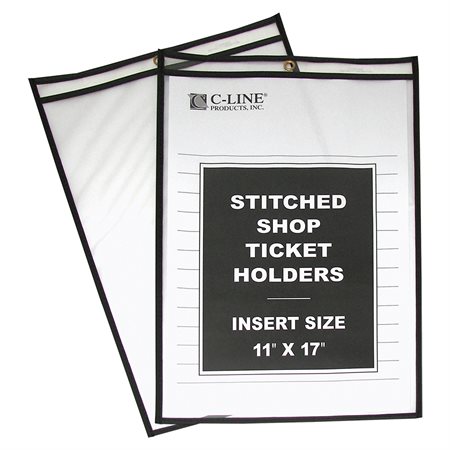 Stitched Shop Ticket Holders