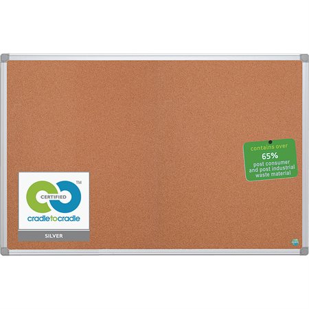 Earth™ Aluminum Frame Cork Board