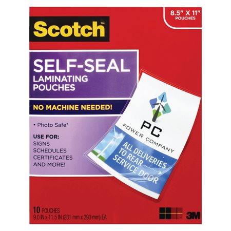 Self-Sealing Laminating pouches