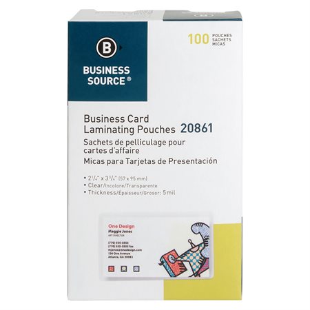 Business Card Laminating Pouches