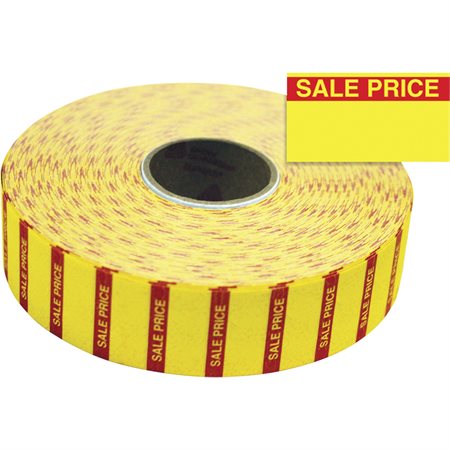 Yellow Sale Price Labels