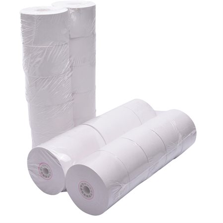 Cash Register and Calculator Paper Roll Package of 10 1-3 / 4 in x 150 in x 1.73 in