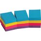 Self Adhesive Notes 1-1 / 2 x 2 in. 3 of each: blue, yellow, pink, purple