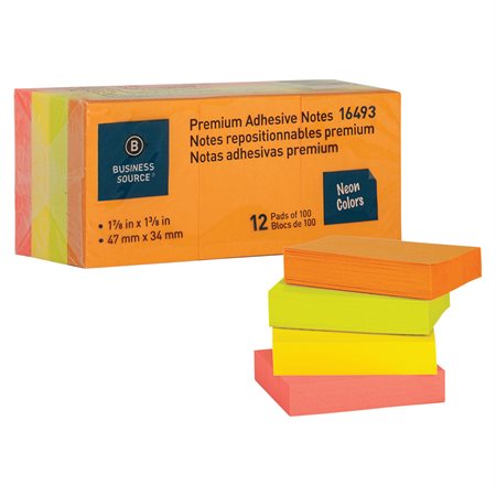 Self Adhesive Notes neon Color