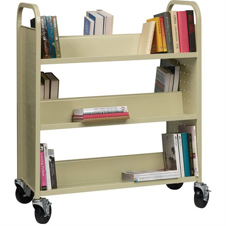 Double-sided Book Cart