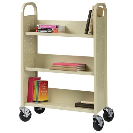 BOOK CART SINGLE-SIDED  *PUTTY