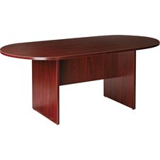 Racetrack Style Conference Table cherry