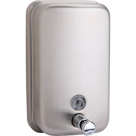 Distributeur de savon en acier inoxydable Vertical 31,5 oz