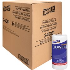 Household Roll Paper Towels 100 towels - 11 x 8-4/5 in. (box 24)