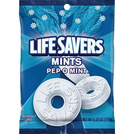 Bonbons Lifesavers Menthe ''Pep-O-Mint''